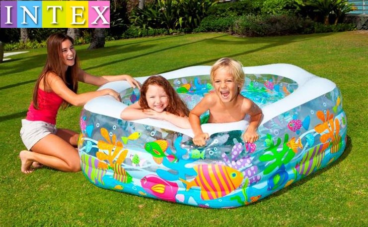 INTEX Subsea World Drama Pool Children Inflatable Swimming Pool Sea Ball Pool Large pool