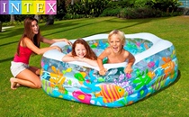  INTEX Seabed World Play Pool Children Inflatable Swimming Pool Marine Globe Pool Large Pool