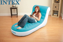 Power transmission pump INTEX lazy sofa backrest inflatable sofa luxury flocking single leisure recliner sofa
