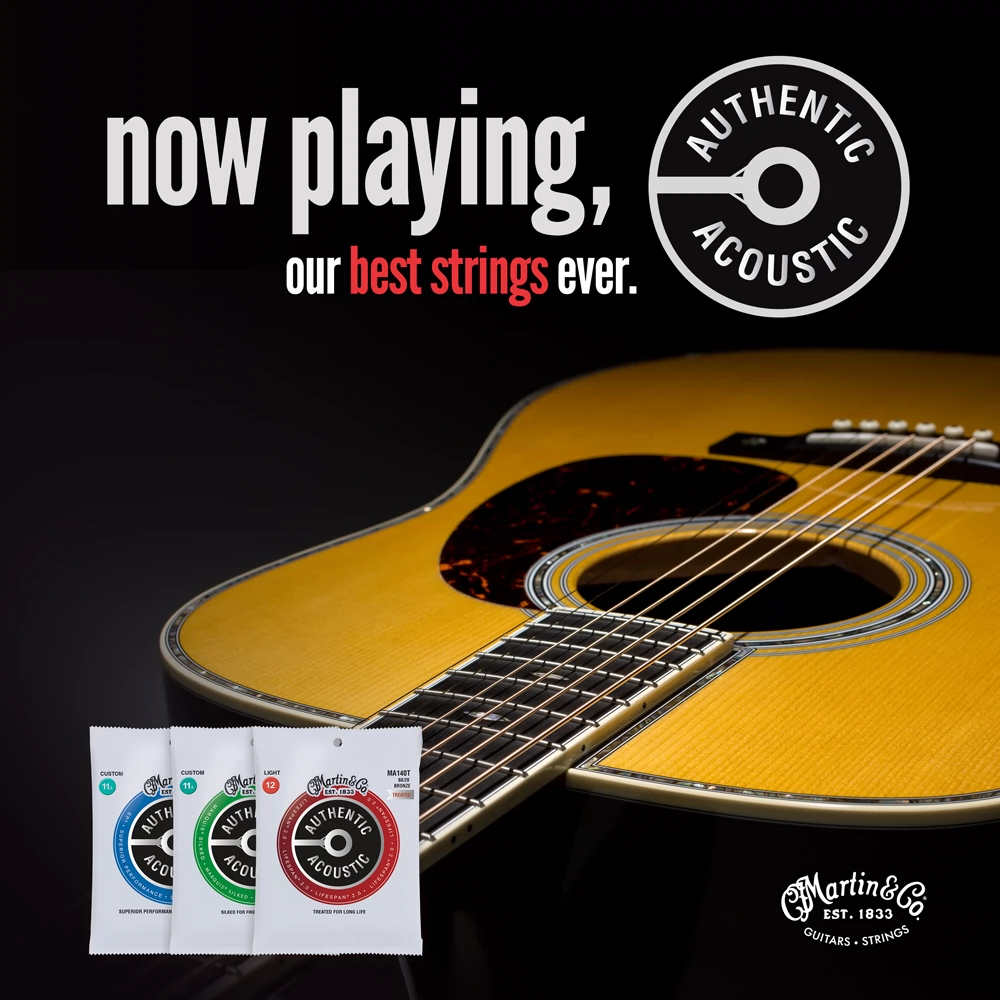 MARTIN AuthenticAcoustic Lifespan / Marquis / SP Strings 【Dolly Instruments】 - Phụ kiện nhạc cụ