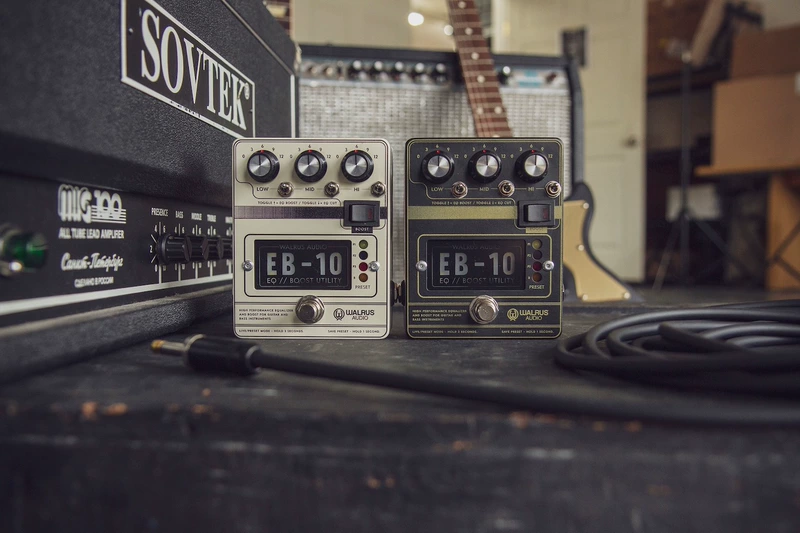 Walrus EB10 Preamp / EQ / Boost preamp / cân bằng / monoblock kích thích 【Dolly Musical Instruments】 - Phụ kiện nhạc cụ