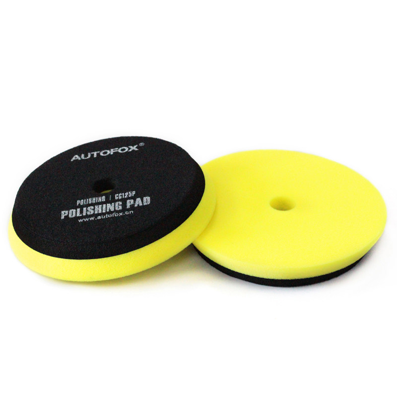 AUTOFOOX car fox 5-inch high buffer DA shock throwing special sponge in throwing disc 15 medium cut