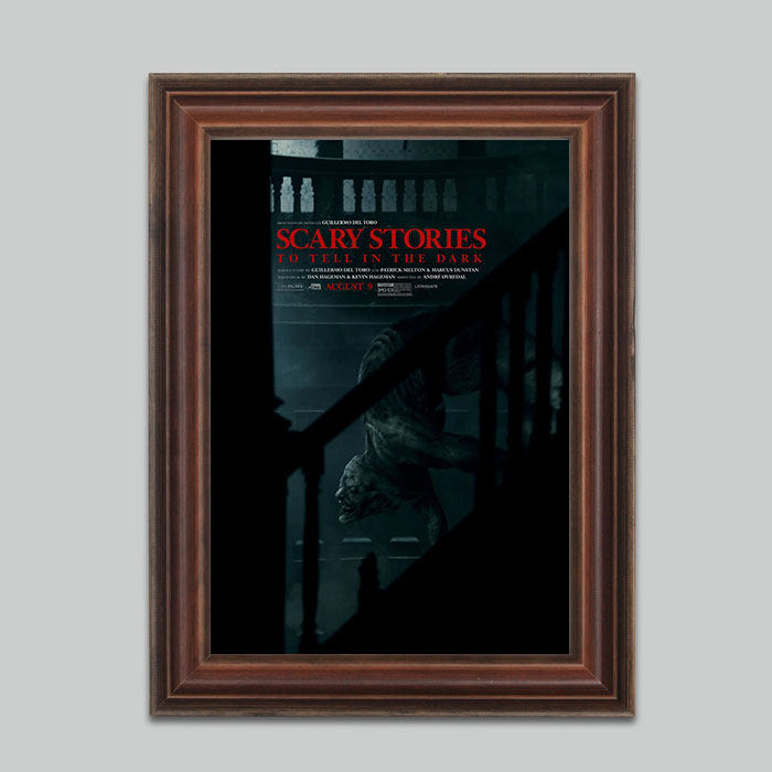 The film is in the dark about the horror story Chinese propaganda painting