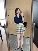 TMH STUDIO Lazy Afternoon Short Sleeve Shirt Woman Summer 2022 new French style Dont make a retro shirt