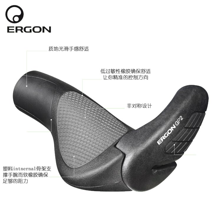 Poignées de vélo ERGON - Ref 2354656 Image 14