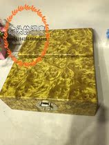 Fairies Burmese gold Zhangchong Jewelry Box Original Solid Wood Jewelry Box Dressing Box Wedding Celebration Gift Monoplate Containing cartridges