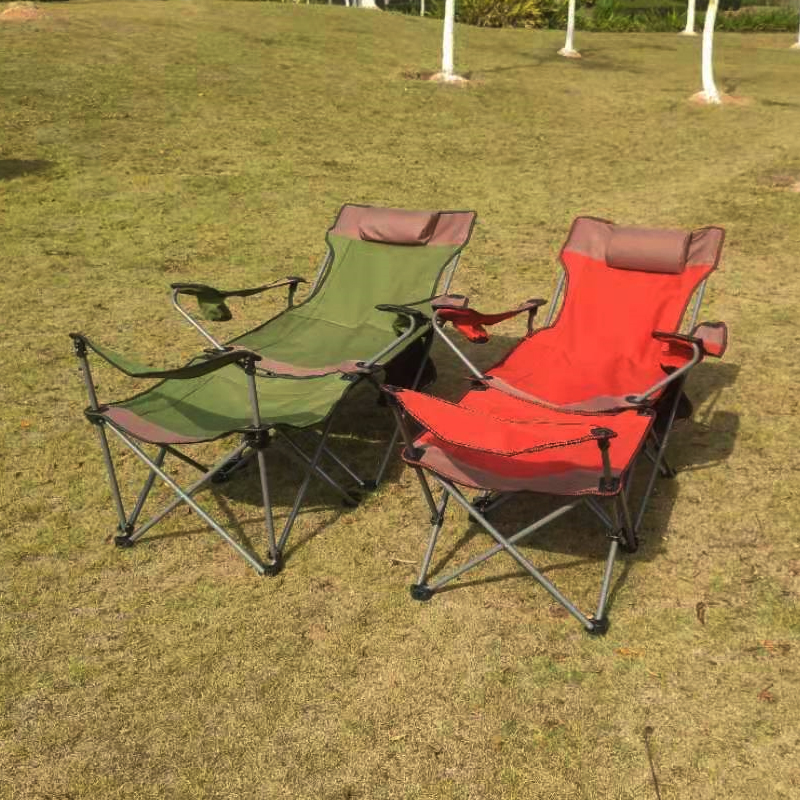 Rotary lunch break chair Fishing chair Sitting and lying dual-use folding chair Office lunch break recliner Portable beach chair