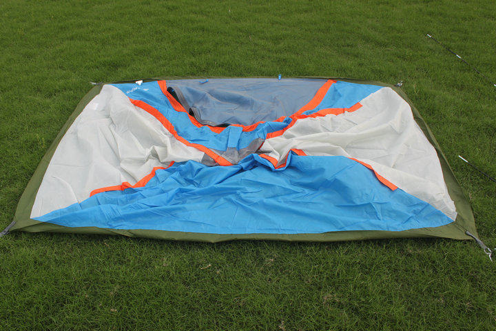 Outdoor camping tent children's park tent double camping rain-proof sun-proof camping tent
