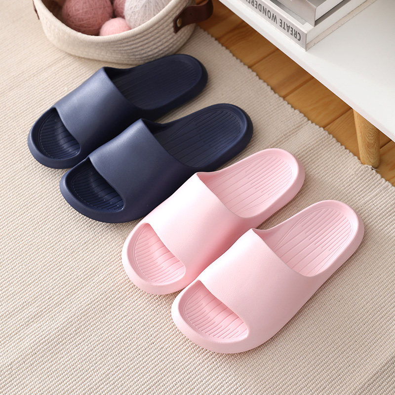 Home Slippers Women Summer Soles Indoor Soft Base Silent non-smelly feet thick bottom non-slip noise-reducing soft bottom soft face comfort-Taobao