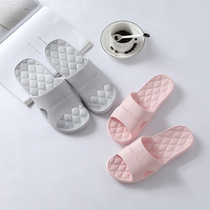 Light slippers Summer men and women Indoor deodorant I SOFT BOTTOM COUPLE BATHROOM SIMPLE EVA INTEGRATED SHOWER COOL TUG