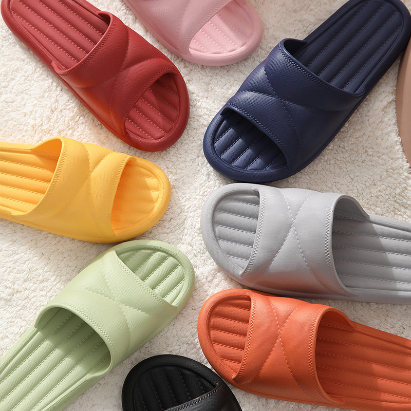 Full Home Summer Indoor Slippers Male And Female Floor Non-slip Minimis Light Non Foot Odor Day Ensemble Living Room Stay Guest Cool Tug