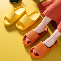 Thick-soled sandals and slippers mens summer outdoor wear wear-resistant bottom deodorant home shoes womens thickened bottom increased bathroom slippers