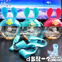 Winter Summer Genie Rabbit School Drinking Cup Germany PPSU Straw Cup Harness Suction Nozzle Drinking Water Baby Baby Resistant Drinking Water Pot