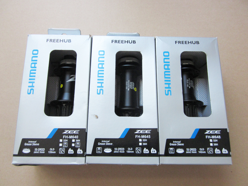 Licensed SHIMANO ZEE 645 135 142 150*12mm barrel shaft rear hub AM FR DH