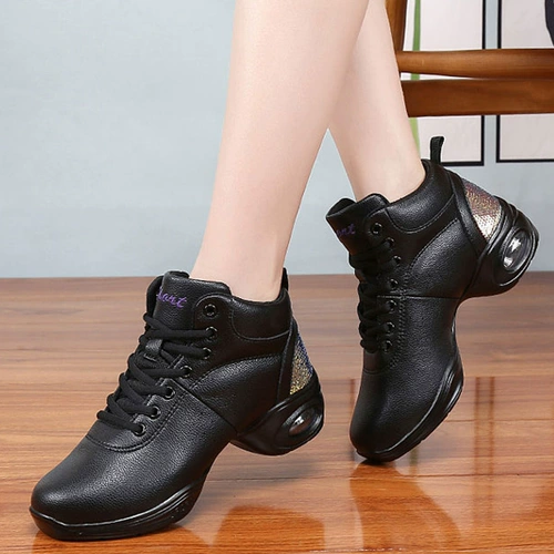 Демисезонная белая танцующая обувь, мягкая подошва