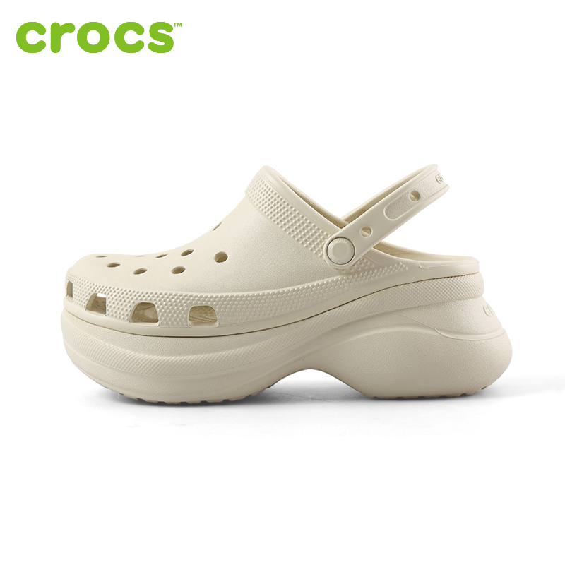 Tan Jianci's Same Style Crocs Women's Retro Little Whale Clogs with Thick Soles and Height-Increasing Beach Shoes | 206302