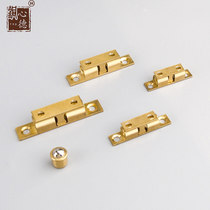 Furniture cabinet door bead brass bead clip cabinet door suction wardrobe door clip bounce bead door accessories door clip buckle