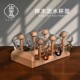 Solid wood upside-mounted dust-proof drain cup storage cup holder