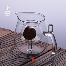 High temperature resistant High Borosilicate Glass Road cup small green mandarin special bubble teapot electric pottery stove tea cooker small green Orange Cup