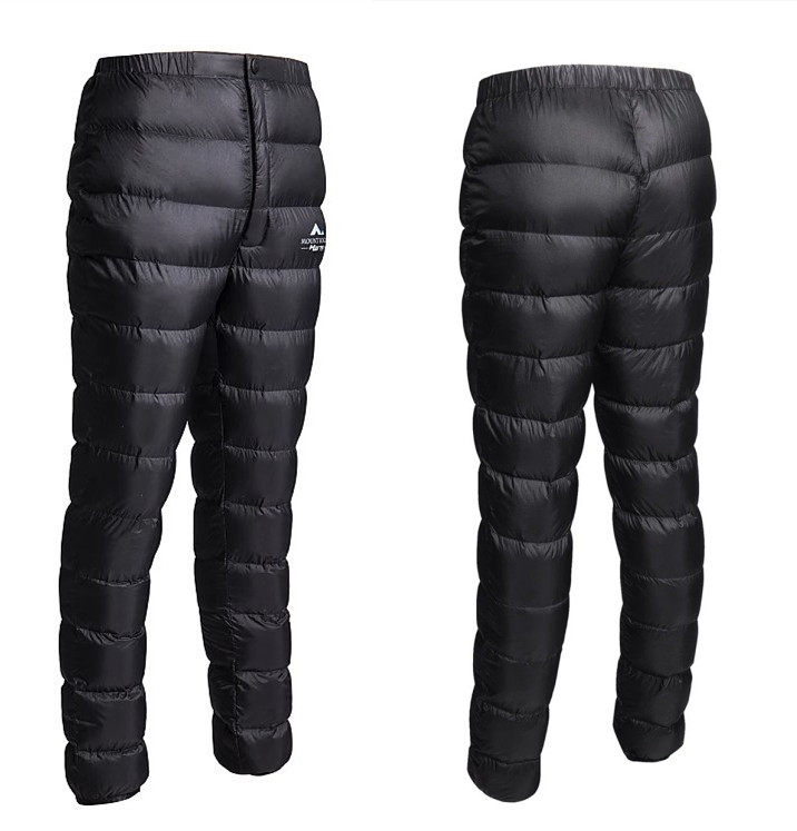 Huawei Bogda ultra - light inside and outside wear outdoor adventure climb down velvet pants 750 bulk can be collected