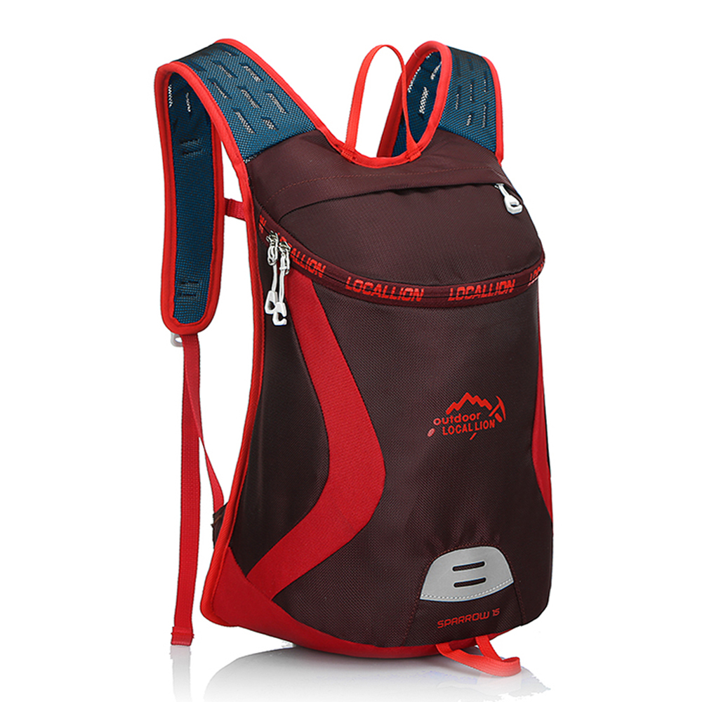 Children's small backpack Outdoor cycling sports backpack Leisure hiking Men's and women's backpack Day backpack 15L