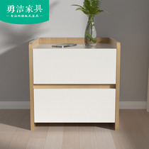 Yongjie whole house furniture customization Bedroom small room locker Chest of drawers storage cabinet Bedside cabinet Bedside table customization