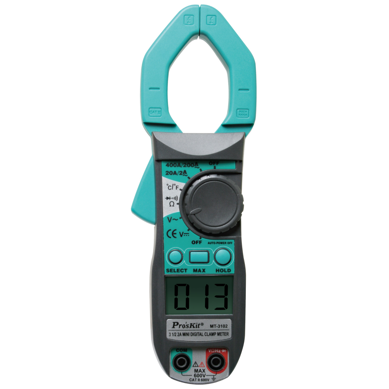 Taiwan Baoworkers MT-3102 3 1 2 2A Digital Mini Hook Gauge Pliers Type METER TEMPERATURE TEST