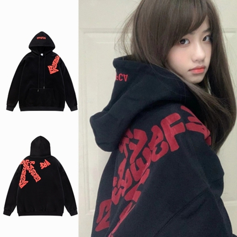 Street Fashion Brand Hooded Sweatshirt for Couples, Heavyweight Loose Thick Jacket, Men's and Women's Hoodie, Fleece-Lined, Large Size, Waterproof Ski Jacket