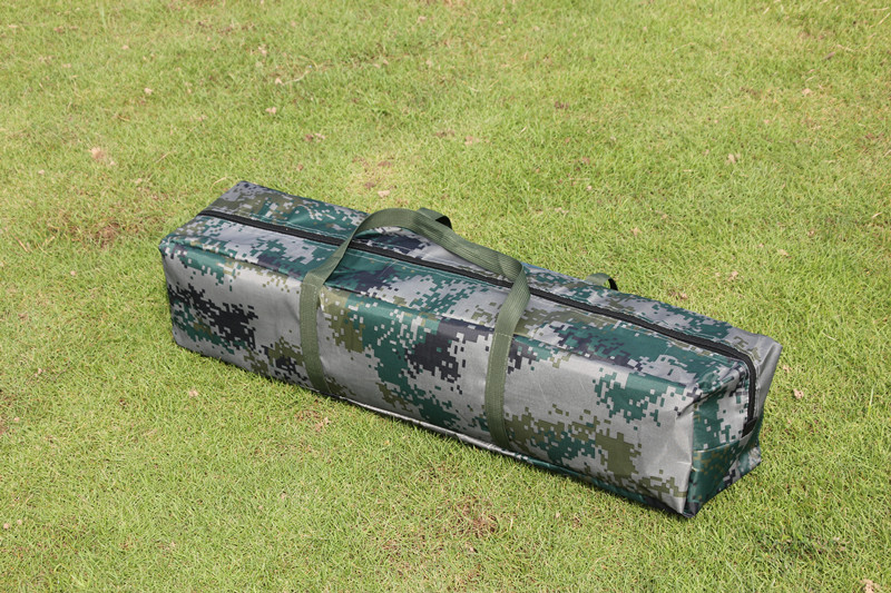 Camouflage 3-4 double-layer outdoor camping outdoor explosion-proof rain coated silver thickened automatic 2-person cold-proof indoor tent