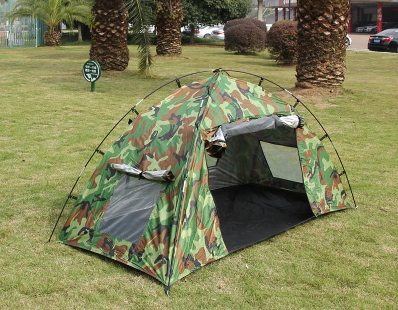 Outdoor Camping Style Hand-made Single-layer Thickeneded Double-layer Multi-window Anti-mosquito Rainproof Ultra-light 1 Single Indoor Tent