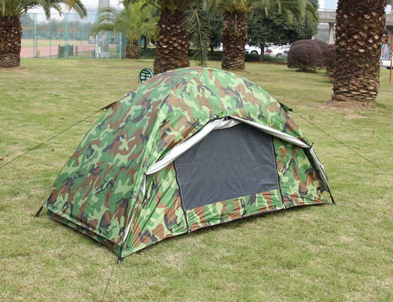 Outdoor Camping Style Hand-made Single-layer Thickeneded Double-layer Multi-window Anti-mosquito Rainproof Ultra-light 1 Single Indoor Tent