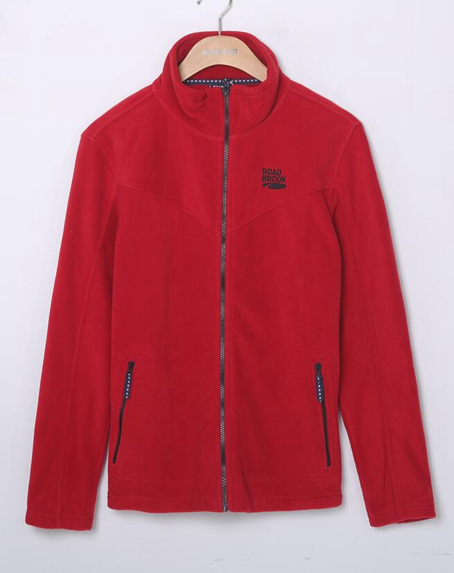 Men's antistatic stand collar zhua rong yi