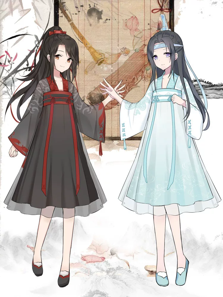Genuine summer Hanfu, fitted long skirt, cosplay, high waist
