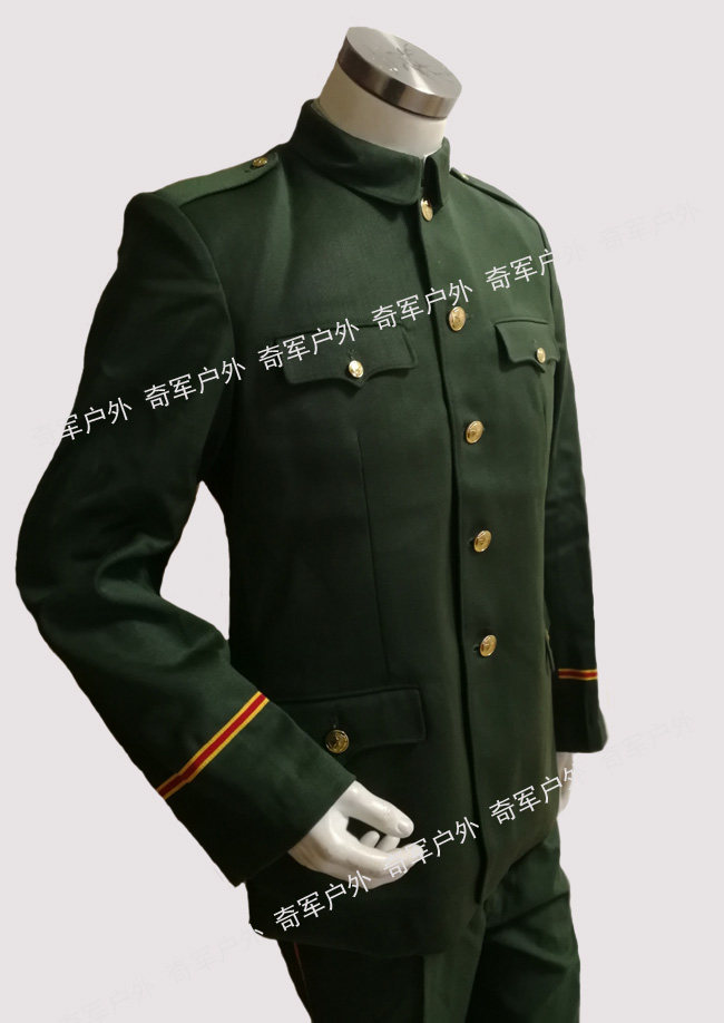 Olive breeches school winter uniform suit