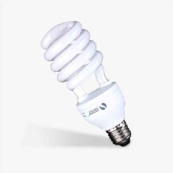 Shanghai Green Source Half spiral energy-saving lamp 5w8w11w14w18w24w e27 screw mouth tricolour spiral energy-saving lamp