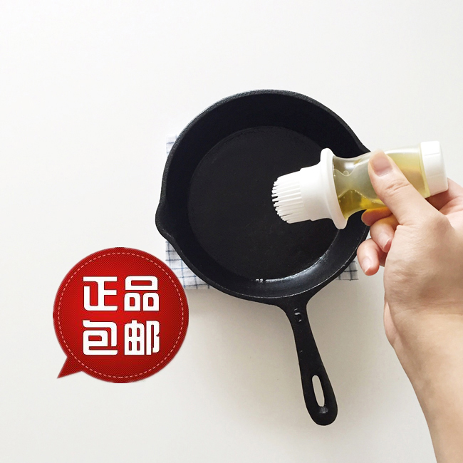 Japanese silicone oil brushed high temperature resistant small brush Barbecue Brush brushed Grease Brush Fried Egg Sauce Oil Bottle Oil