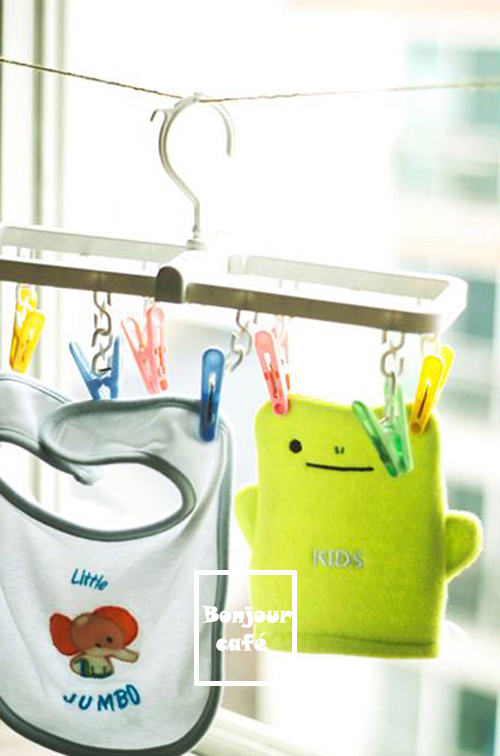 Spot Day Style Portable Clothes Hanger Mini Mini-Folds Underwear Socks Clips Children Clothing Drying Racks
