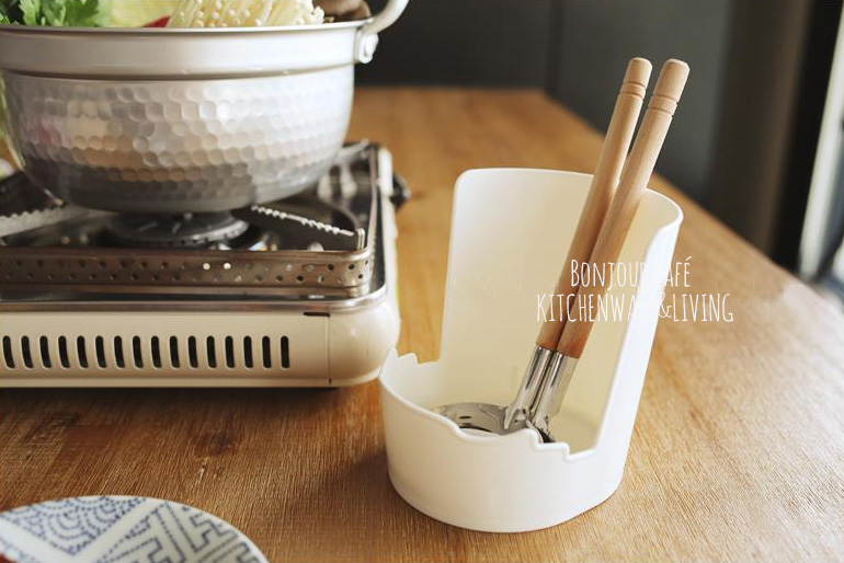 Spot Japan Imported Soup Spoon Rack Kitchen Multifunction Shelve Cutting Board Chopping Board Cover Storage Containing Shelf shelf