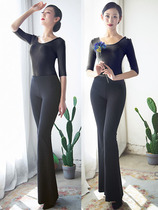 Body suit womens suit 2021 New coat pants etiquette catwalk modern dance practice host broadcast 220