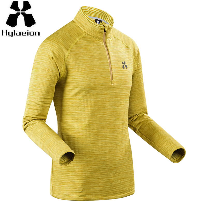 Hylaeion Tropical Rainforest Outdoor Long Sleeve T Warm Neglet Stretch Dry Dry Dresser