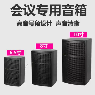 Teles professional conference speaker wall-mounted 6 5 inch 8 inch full range multi-function hall meeting room 10 inch audio set