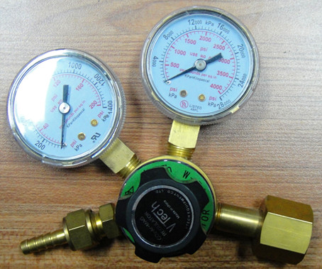 Oxygen meter Oxygen pressure reducer Gas cutting pressure reducer Industrial oxygen meter