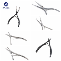 Stainless steel hair pliers Nickel multifunctional clip straight bend hair interface tool to remove black film hair pliers