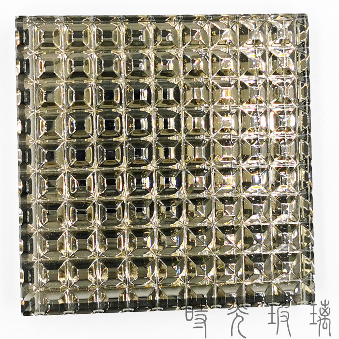 Mirror Art Glass Electro - Engraving Art Glass Clamp Glass Filament Mirror Square Art Glass