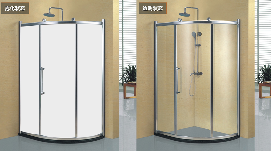 Dimming glass electronic intelligent atomized glass PDLC self-adhesive dimming film laminated film glass Shenzhen factory direct sales