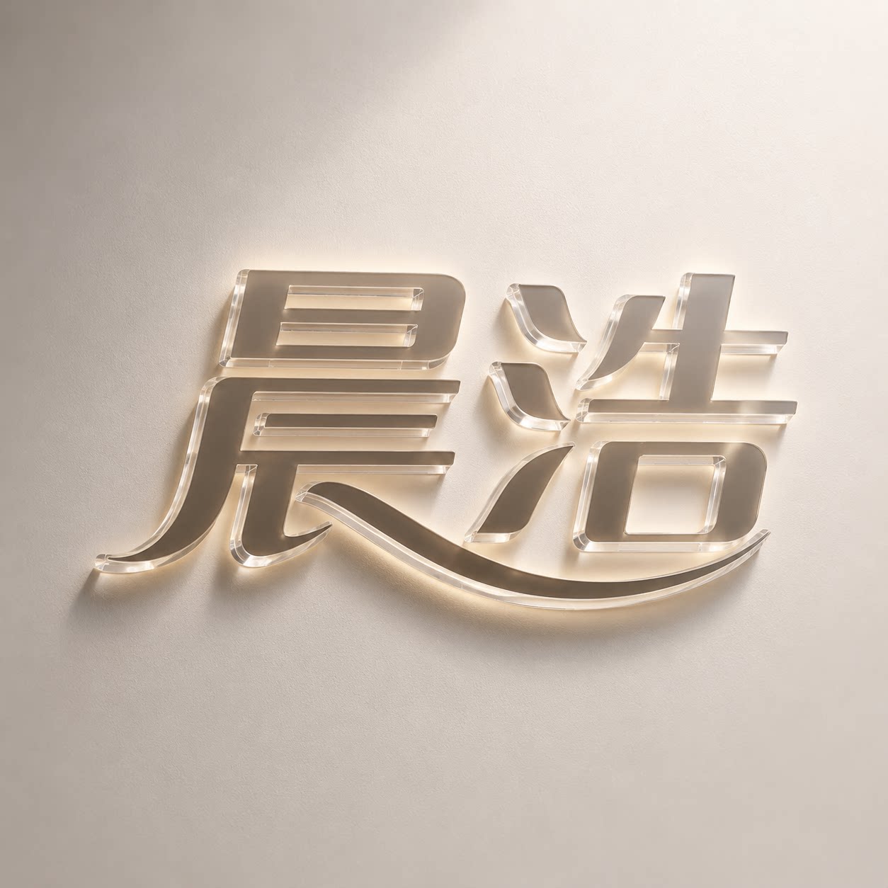 晨浩水晶字加工厂