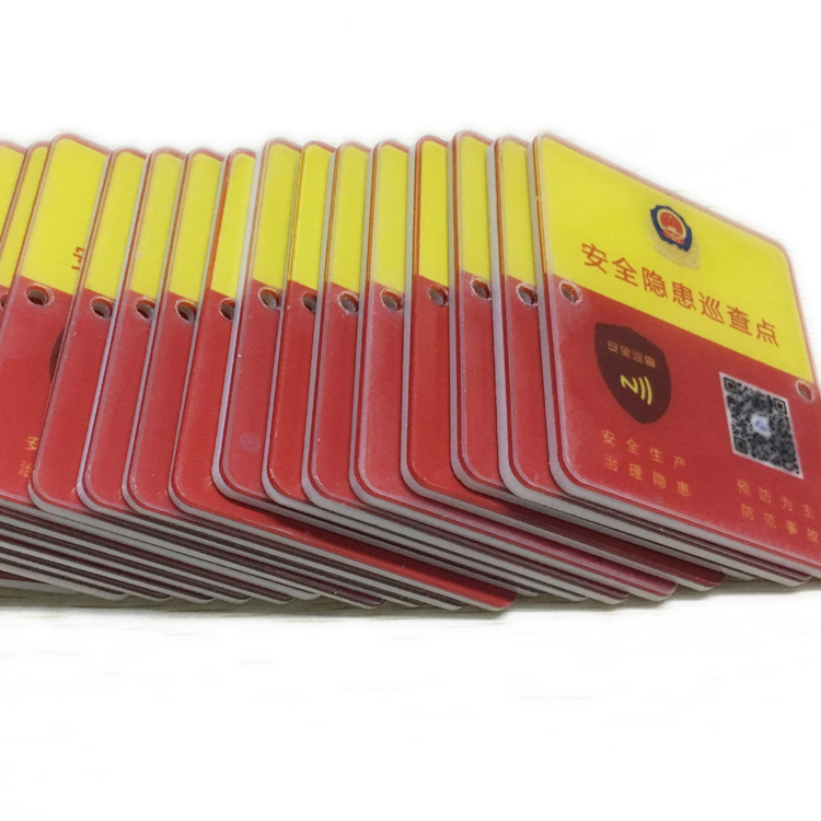 FM11RF08 Pipeline Inspection Label) 213 Acrylic RFID Label) 216 Electronic Inspection Label Customization