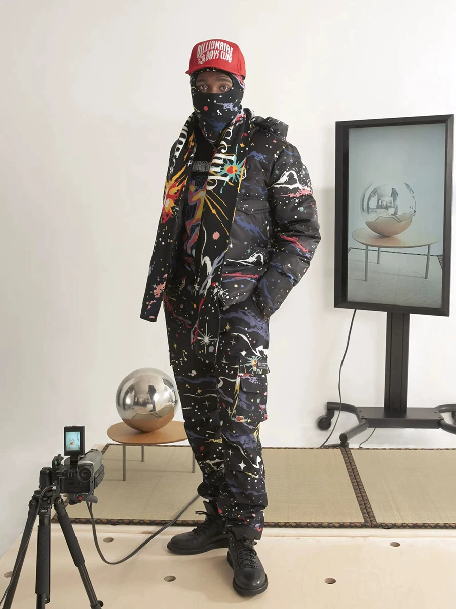 Infinite Jacket BBC Billionaire Boys Club с капюшоном во вселенной галактика