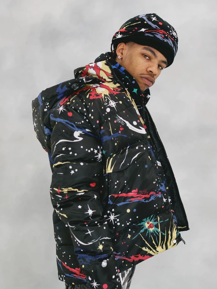 Infinite Jacket BBC Billionaire Boys Club с капюшоном во вселенной галактика