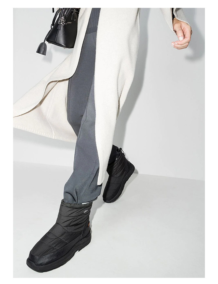 Мода снега сапоги 潮物woo suicoke bower thinsulate boots 防水高筒雪地靴运动鞋